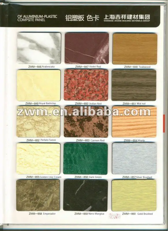 Alucobond Cladding Aluminum Composite Panel Exterior Wall Cladding ...