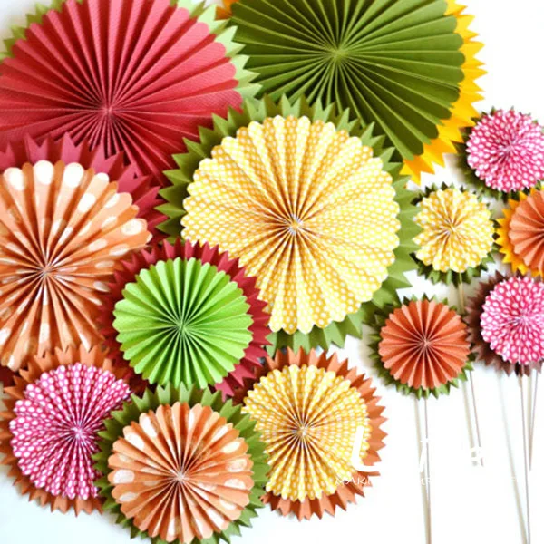Popur Starburst Fan Assorted Flowers For Paper Wedding Wall Decorations Popur Starburst Fan Assorted Flowers For Paper Wedding Wall Decorations