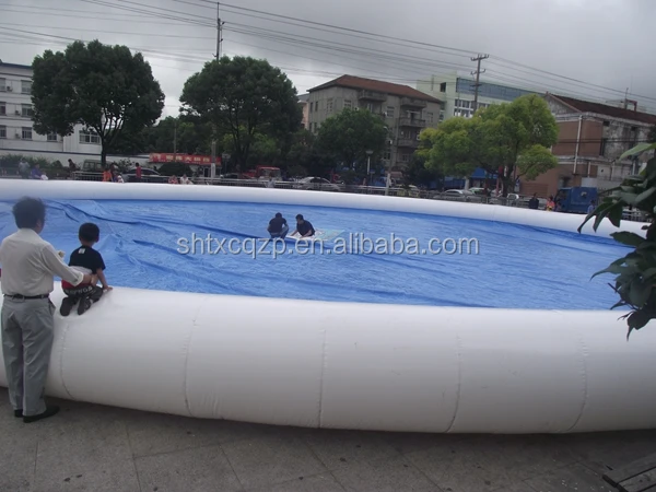 bumper cars in water