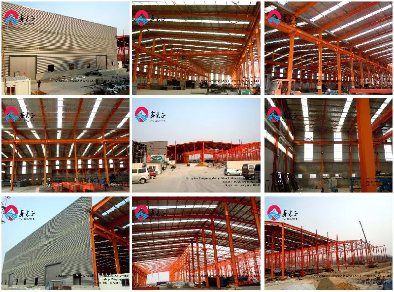 Steel fabrication plant warehouse since 1996 steel structure fire eps sandwich panel warehouse earthquake building construction