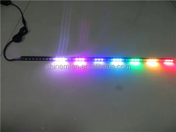 Sonline STROBO STRISCIA 48 LED LUCI ROSSO KNIGHT RIDER X AUTO