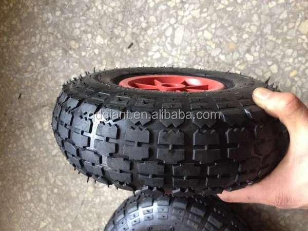 Pneumatic 10 inch wheel tire 3.50-4