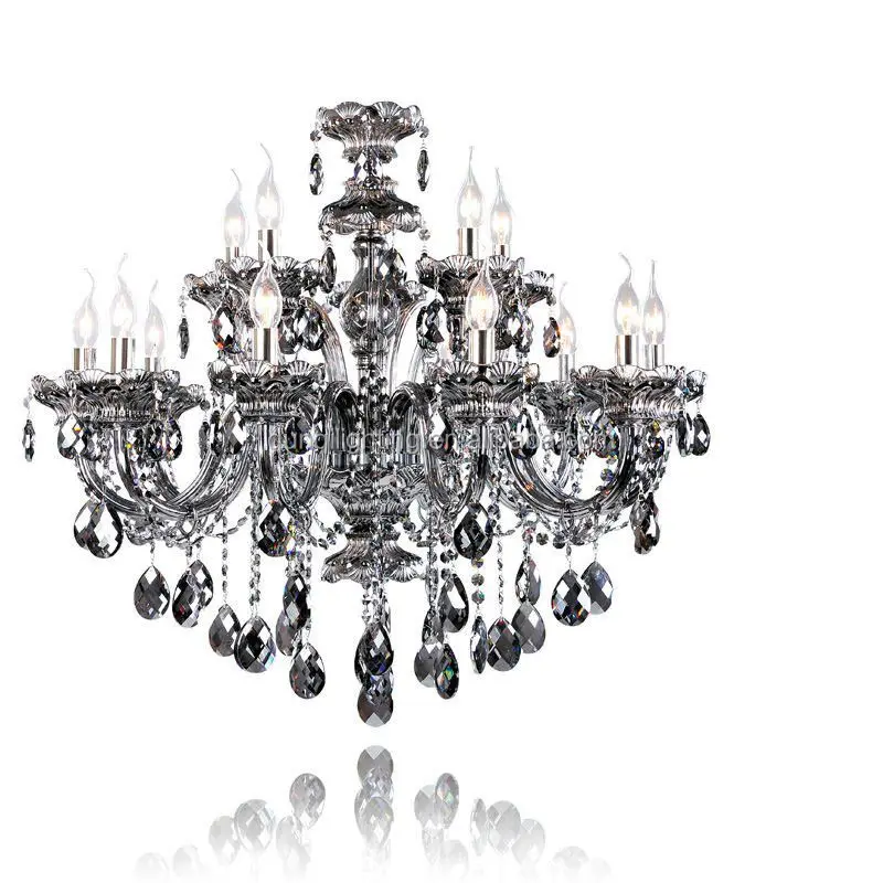 Luxury Fancy Style Crystal Zinc Alloy Modern Luster Lustre For Hotel