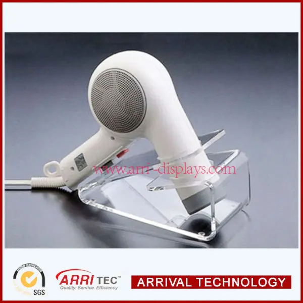 Hard Plastic Acrylic Hair Dryer Holder,Electric Blower Acrylic Display