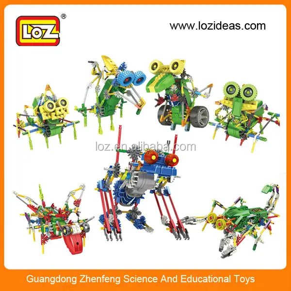 LOZ Electric Building Block Robotic Warrior Robot Jungle Toy 3013 for sale online 