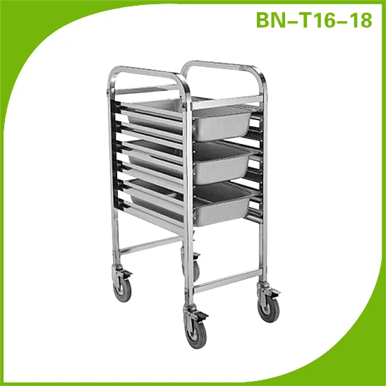 Popular Style Single Row 7 Layers Assemble Baking Trolley With Wheels Bnt16 Buy Baking