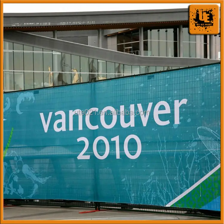 Large Building Scaffold Wraps Banner Construction Site Vinyl Mesh