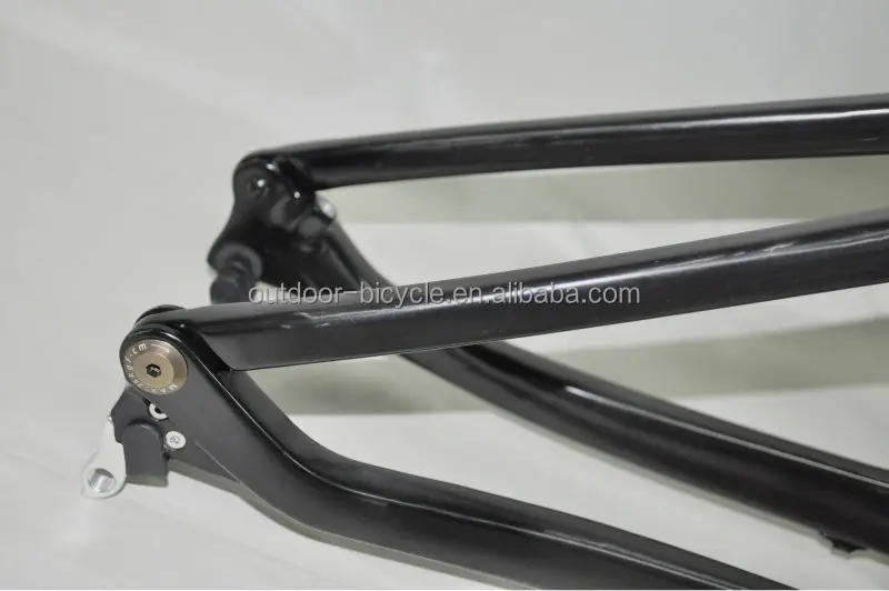 Cheap Best selling 3k glossy mountain BSA china full suspension mtb carbon fiber frame mtb carbon frame 26 FM076 4