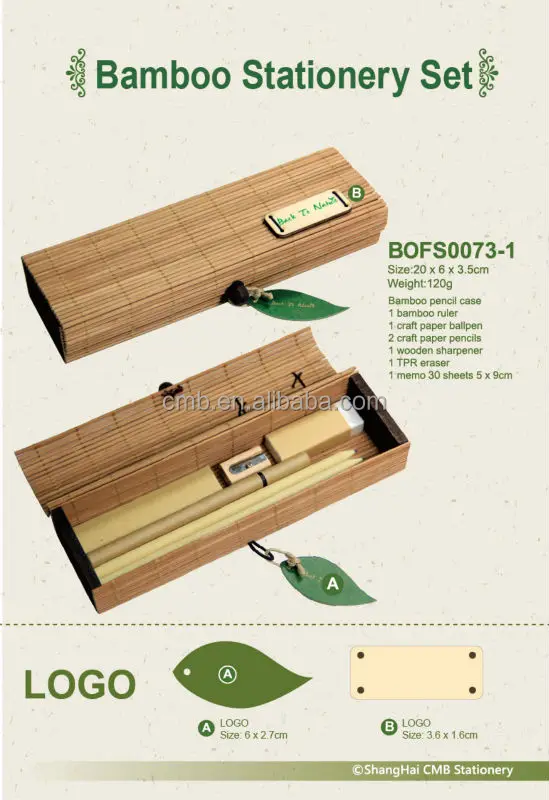Bamboo Stationery Set For Office Gift Buy Office Stationery Gift Set