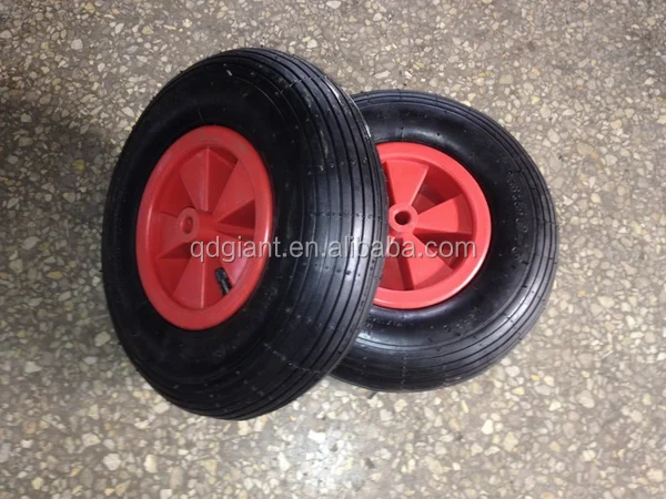High Quality Plastic Wheels Pneumatic Tire 3.50-6