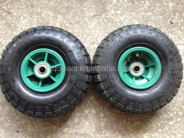 Qingdao Wholesale 10 Inch Pneumatic Rubber Wheel