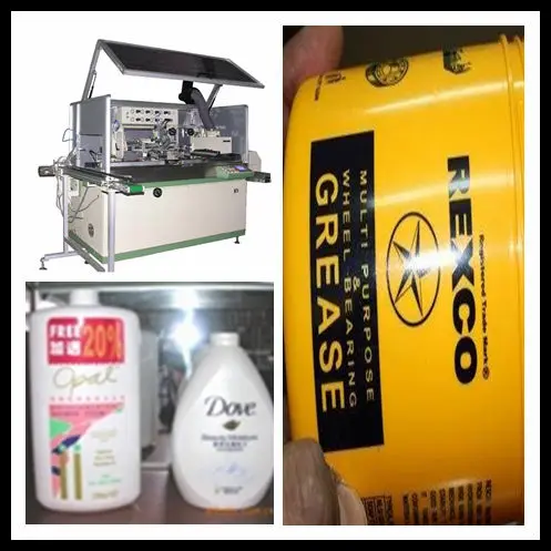 Auto silk screen printing machinery for bottle