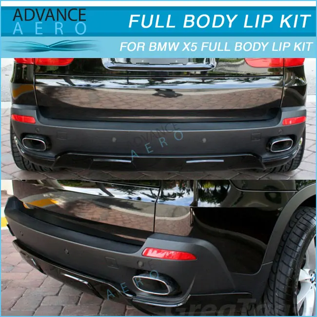 For 20072010 Bmw X5 E70 13pcs Pp Front Bumper Lip Spoiler Bodykits