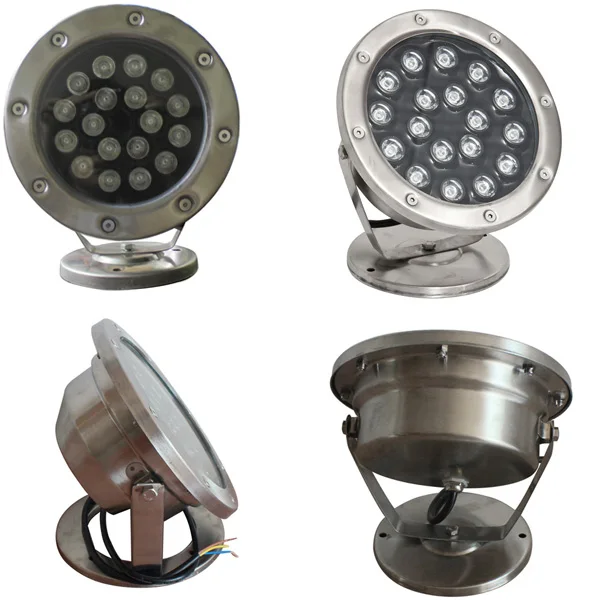 Rgb Color Ip68 Stainless Steel Dmx Led Fountain Light 15w Commercial ...