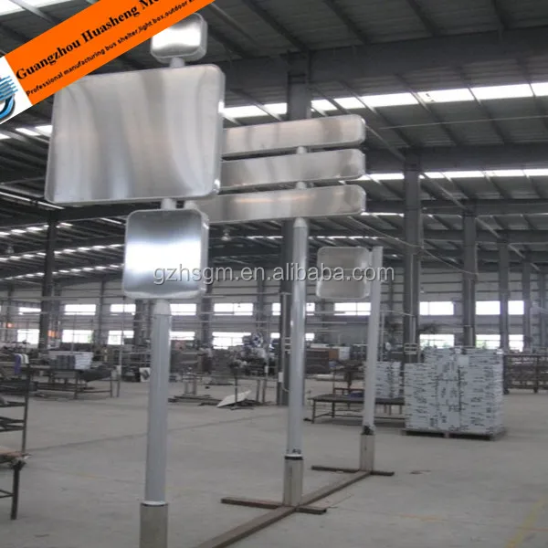 طريقة الألومنيوم للعثور على لافتات دليل العثور على الطريق في الهواء الطلق