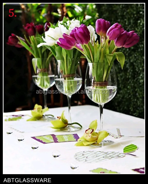 giant wine glass vase wholesale,wine shaped glass vases, View giant wine glass vase wine shaped