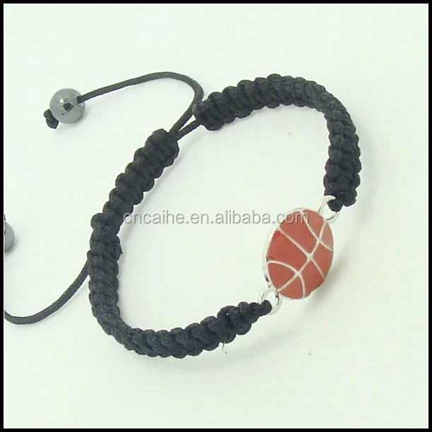 Nuevos Gadgets Encerado Hilo Trenzado De Bijuteria De Baloncesto Pulsera -  Buy Baloncesto De Bijuteria Encerado Hilo Trenzado Product on 