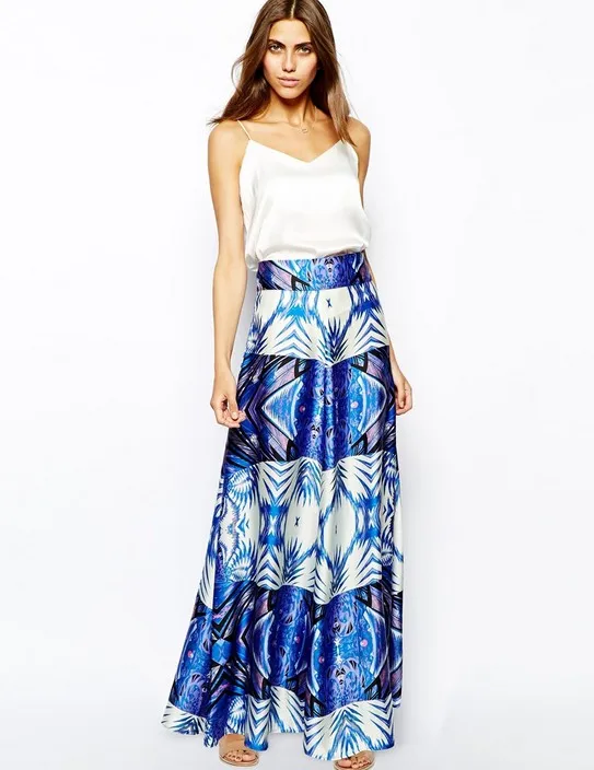 Wholesale Latest Skirt Design Chiffon Long Skirt,New Arrival ...
