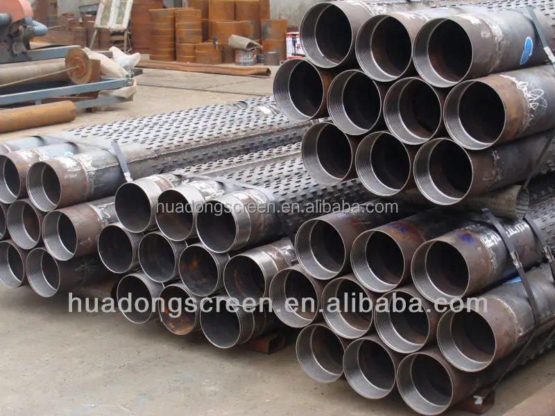 product-598-448 Wedge wire filter screen water well casing strainer used in water supply systems