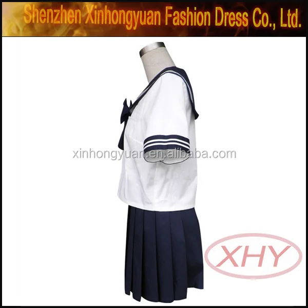 grey and white school uniform