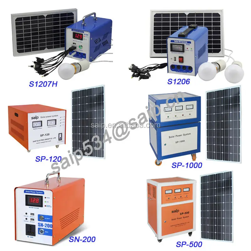 High Quality Solar Generator 5000 Watt Sp-1217h - Buy Solar Generator ...