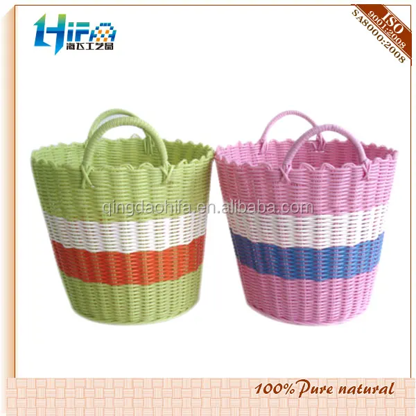 Wholesale Cheap Handmade Pp Square Straw Basket Buy Straw Basket,Handmade Straw Basket,Straw