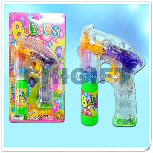 glow bubble gun