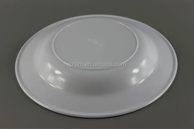 Christmas Melamine Soup Plate/Reusable Plastic Deep Plate