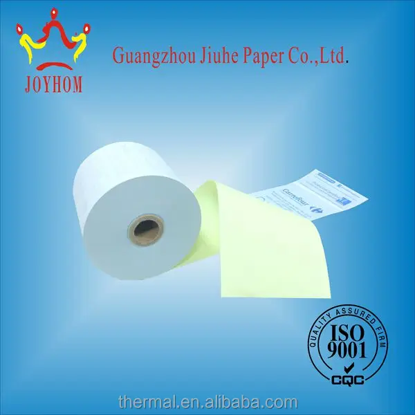 2016 100% wood pulp good qualtiy 63gsm 3-ply and 4-ply Carbonless Paper NCR paper