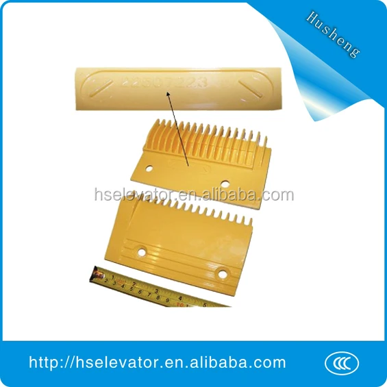 Hitachi escalator Comb Plate 22507223-A escalator yellow strip