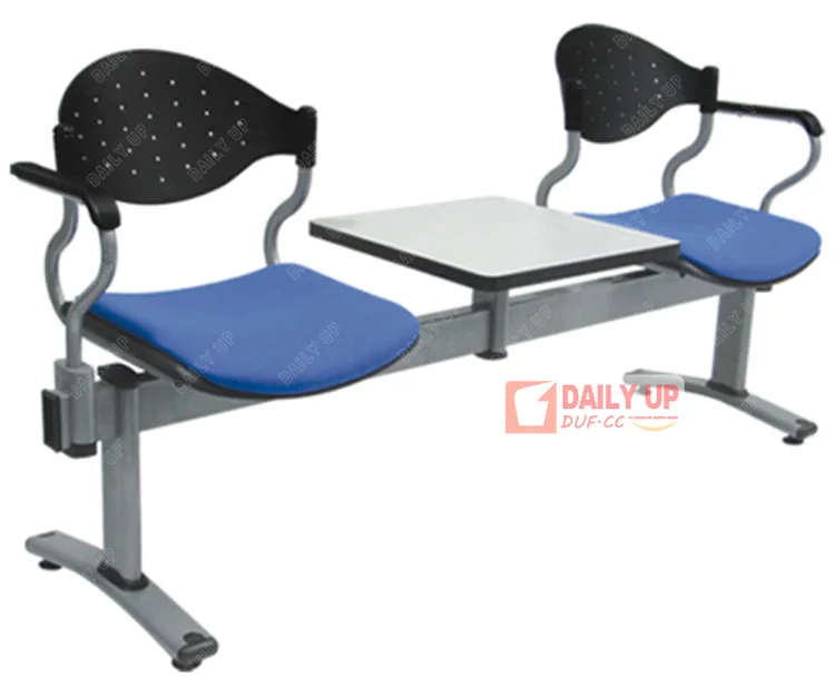 High Quality Boss Bench with Flat Table 2 Seater Chairs in Lobby Room with Cushion Padded