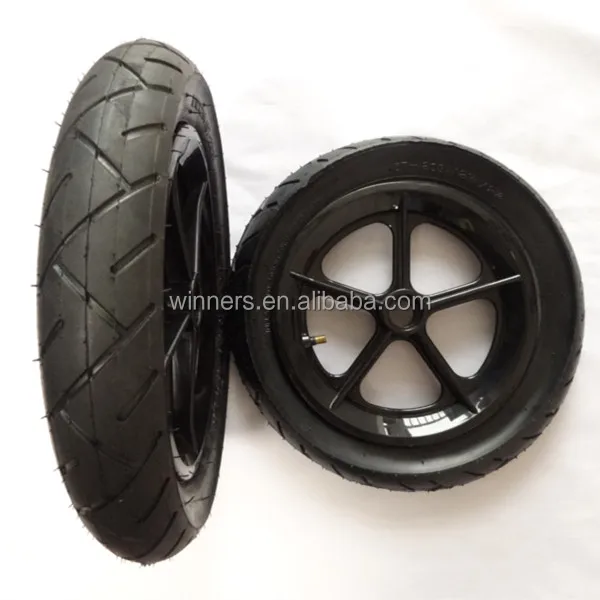 Plastic Spokes Wheel With Air Rubber Tire 12'' Buy 12 Inch Plastic