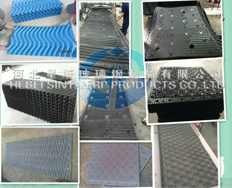 Cooling Tower Material, pvc fill for cooling tower, Cooling Tower Fill