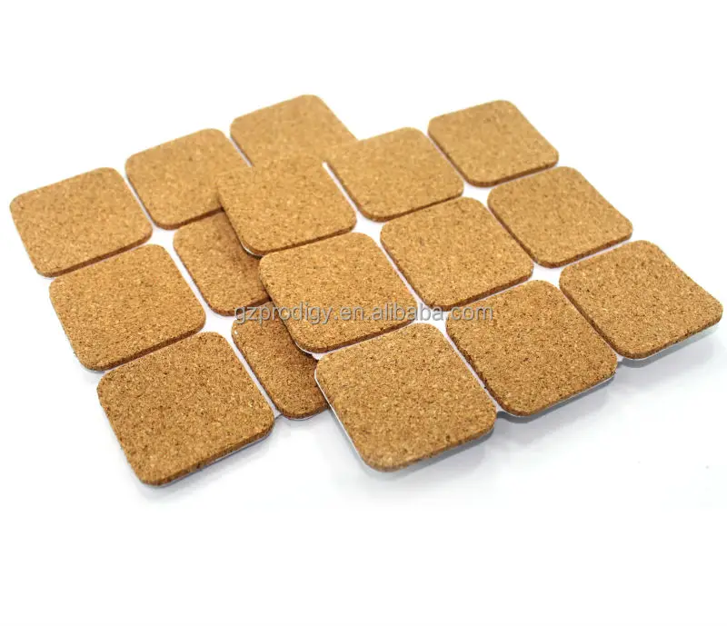 Square 25mm Adhesive Cork Pad For Furniture Buy Adhesive Cork Pad