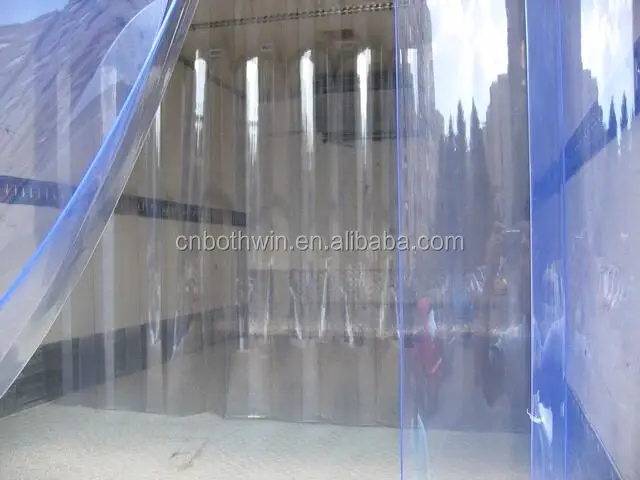 Cortinas Transparentes Para Puerta,Plástico Transparente Flexible,Pvc