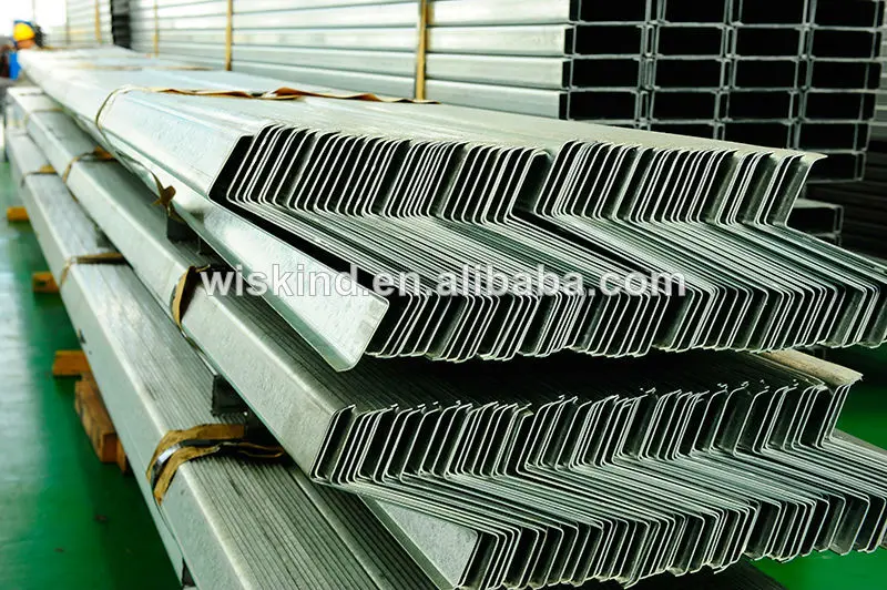 仓库建筑材料的钢结构型材 z purlin 规范