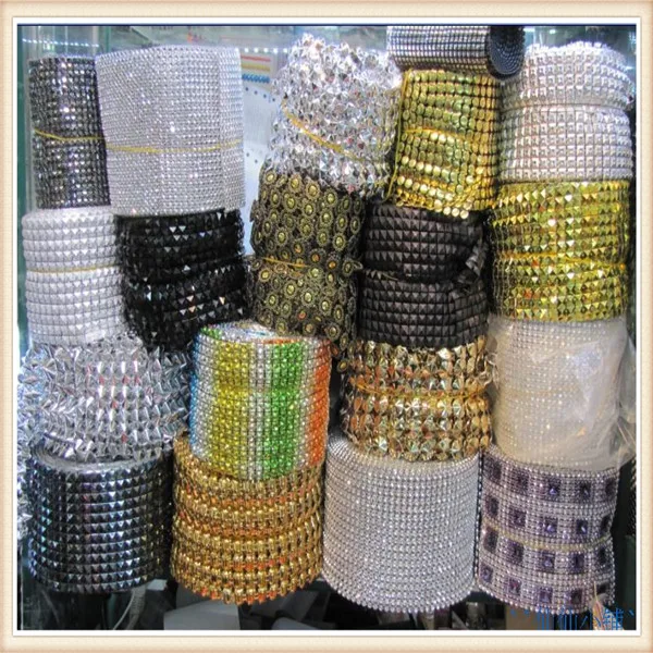 Crystal Mesh For Crystal Diamond Mesh Decoration Buy High Quality