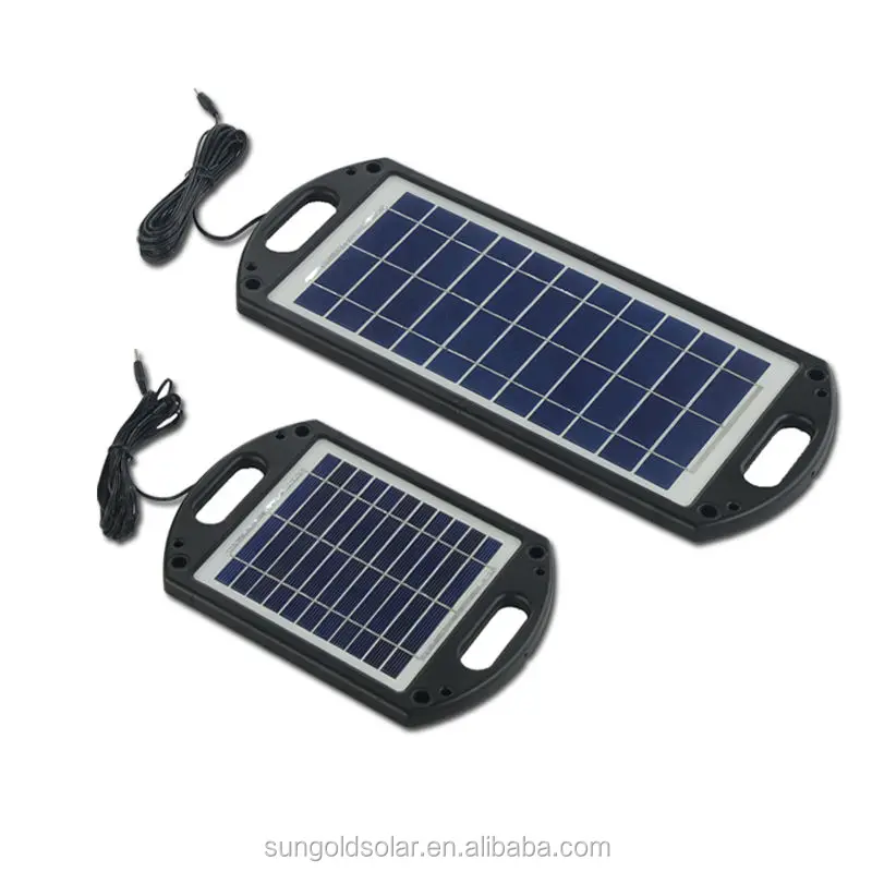 flexible mini solar panel for MP3 ZW5W18P Waterproof monocrystalline solar panel 18V 5W