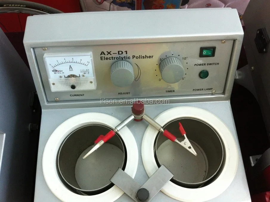 Electro Polishing Machine For Etching Stainless Steel With Two Water