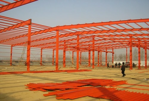 construction design steel structure warehouse portal space frame structure easy install warehouse