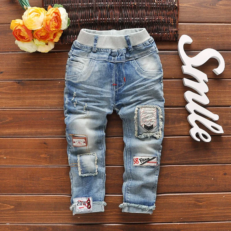 2016 Hot Sale Spring Casual Jeans Baby Boys Jeans Boys Fashion Jeans High Quality Boys Jeans