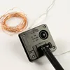 Hot Selling copper wire string led light solar energy battery box outdoor Starry sky waterproof 5M 10 m lamp Yellow light string