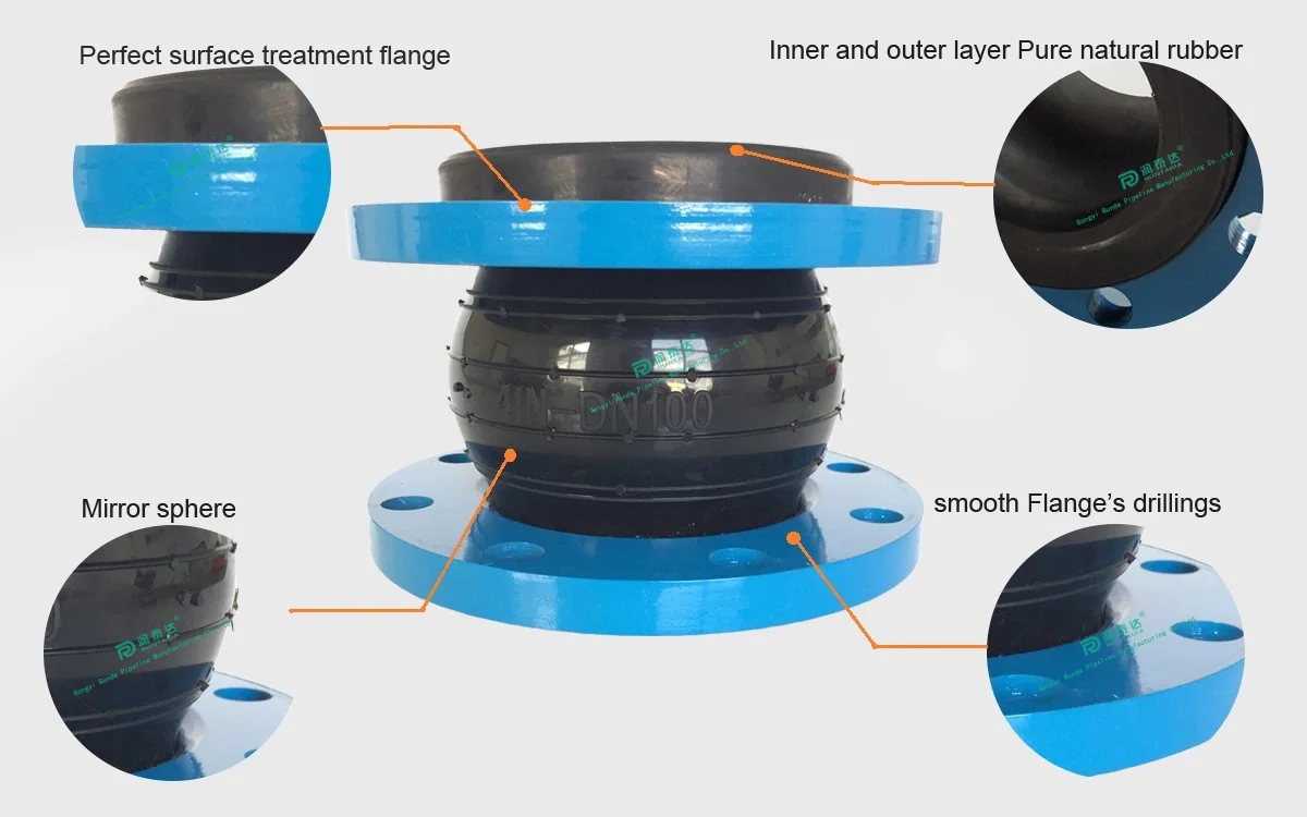 Factory Supply Single Ball Epdm Rubber Flexible Expansion Joints Buy