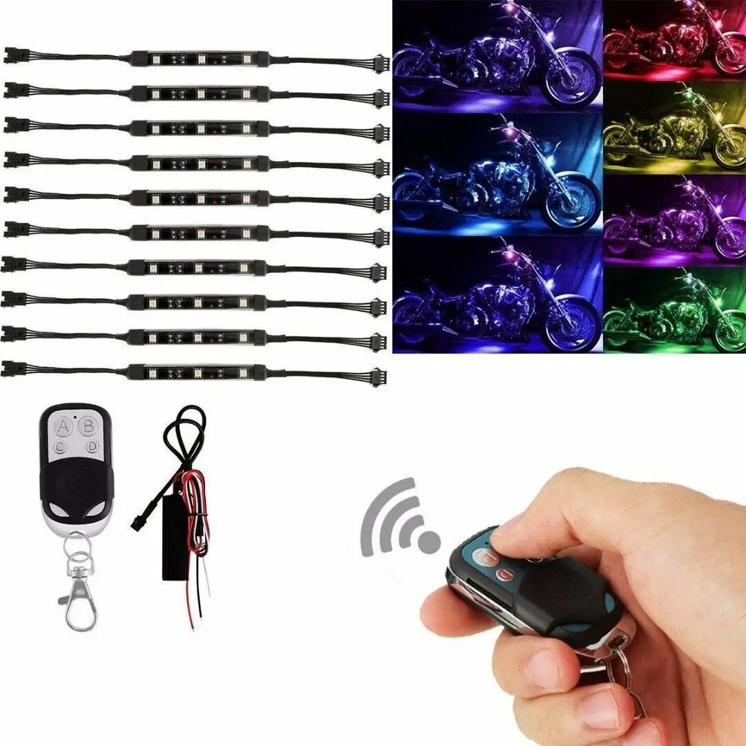 Motorcycle Atmosphere LED Light Strip Kit