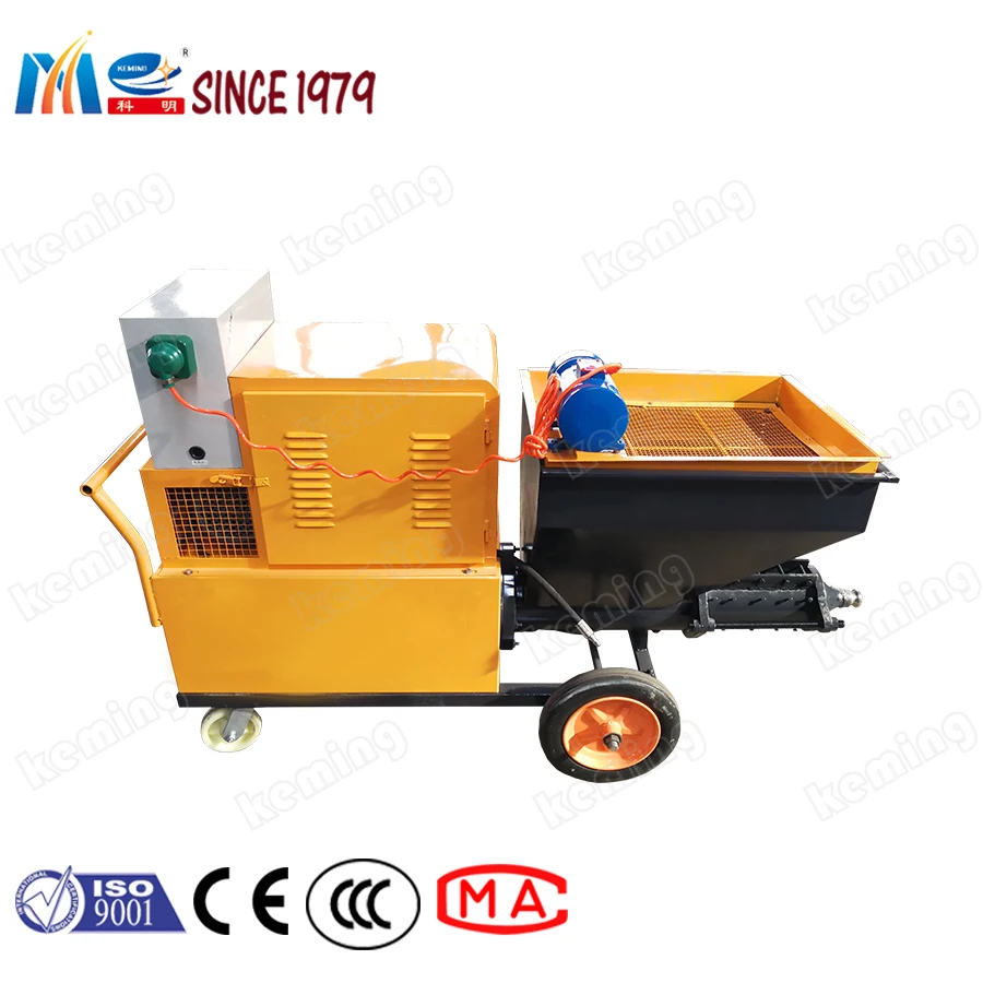 KLW150 plaster machine 8