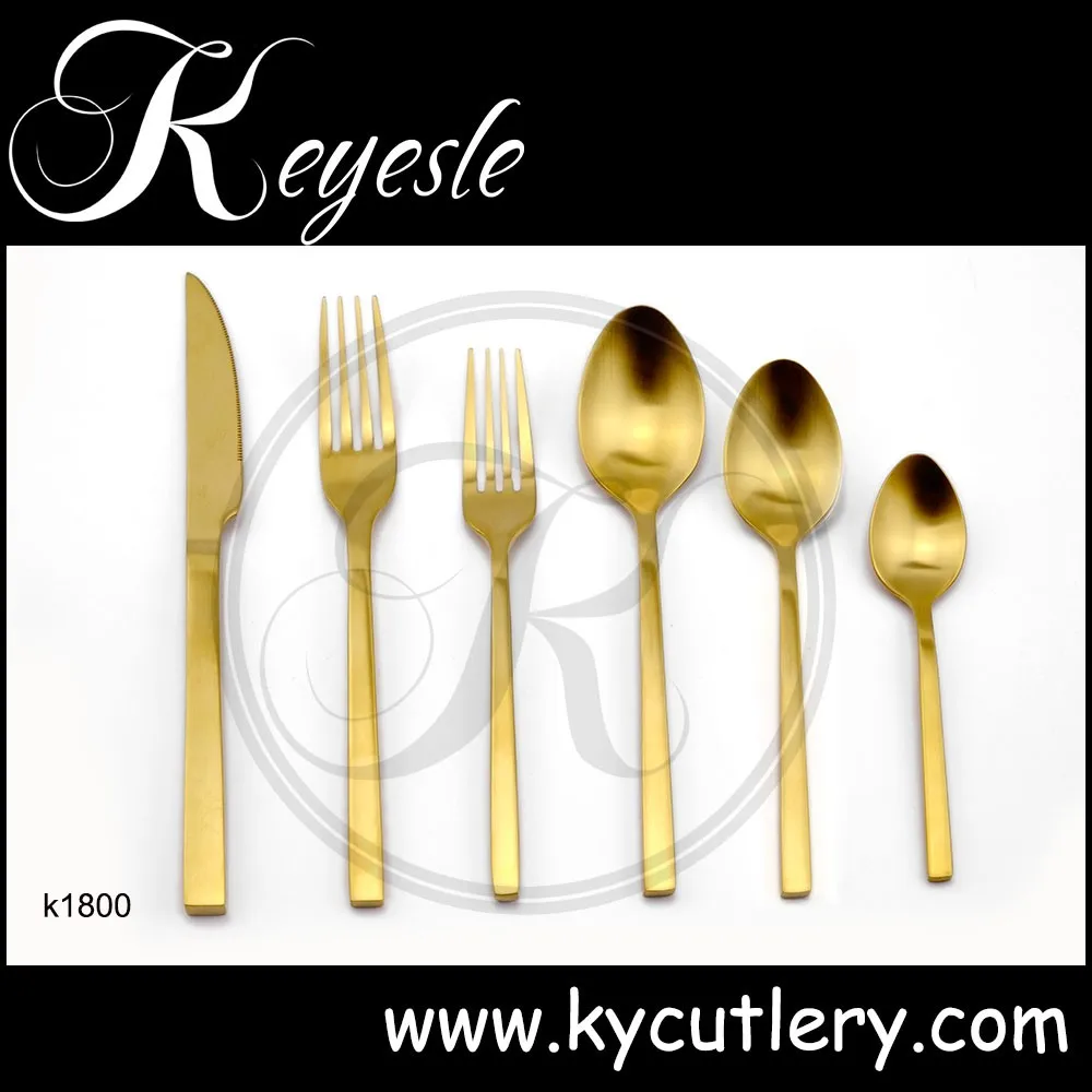 Gold Plated Cutlery,Gold Cutlery Set,Gold Plated Flatware Wholesale Buy Gold Plated Flatware