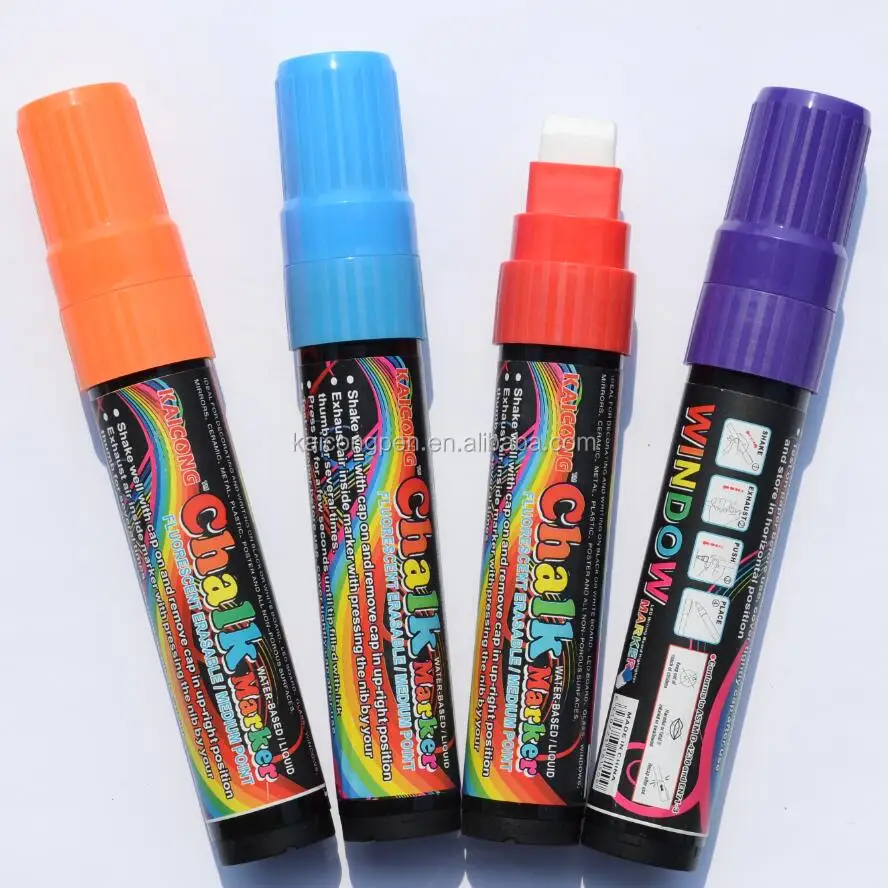 Iposca 8ps Fluorescent Liquid Chalk Marker Pen For Led Writing Board ...
