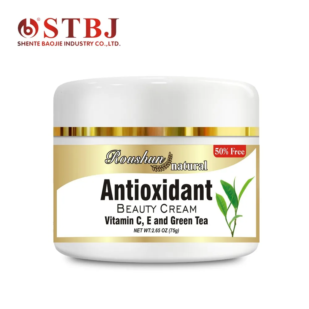 Roushun Antioxidant Beauty Cream Vitamin C,E And Green Tea Face Cream