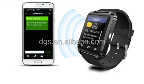 Bluetooth Smartwatch U8 U Smart Watch for Samsung Huawei