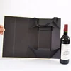 Deluxe Paper Gold Liquor Spirits Packaging Bottle Folding Wine Boxes